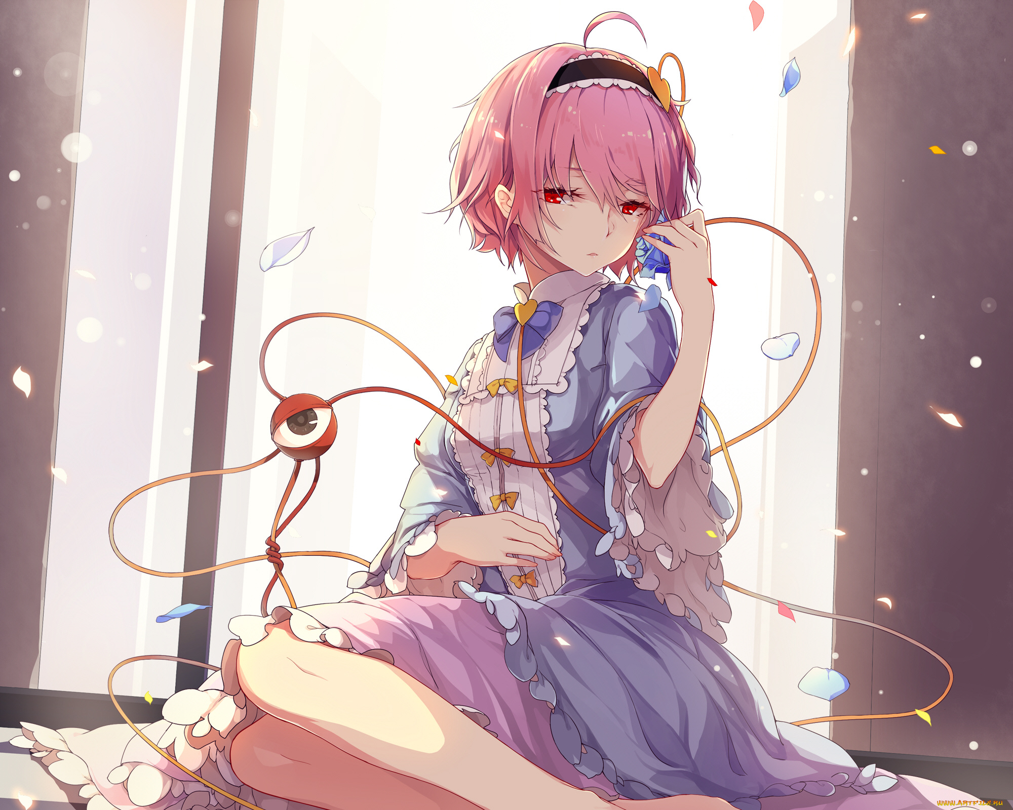 аниме, touhou, девушка