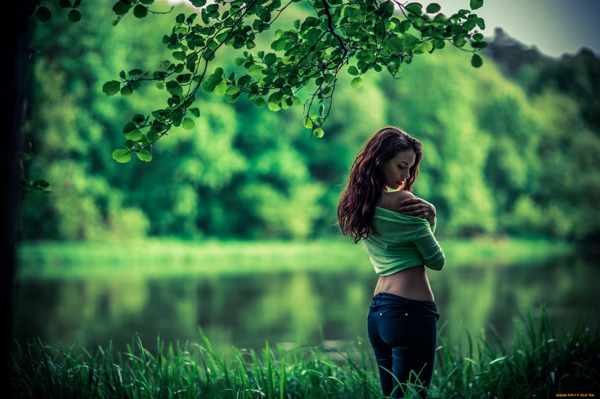 девушка, девушки, -unsort, , брюнетки, темноволосые, модель