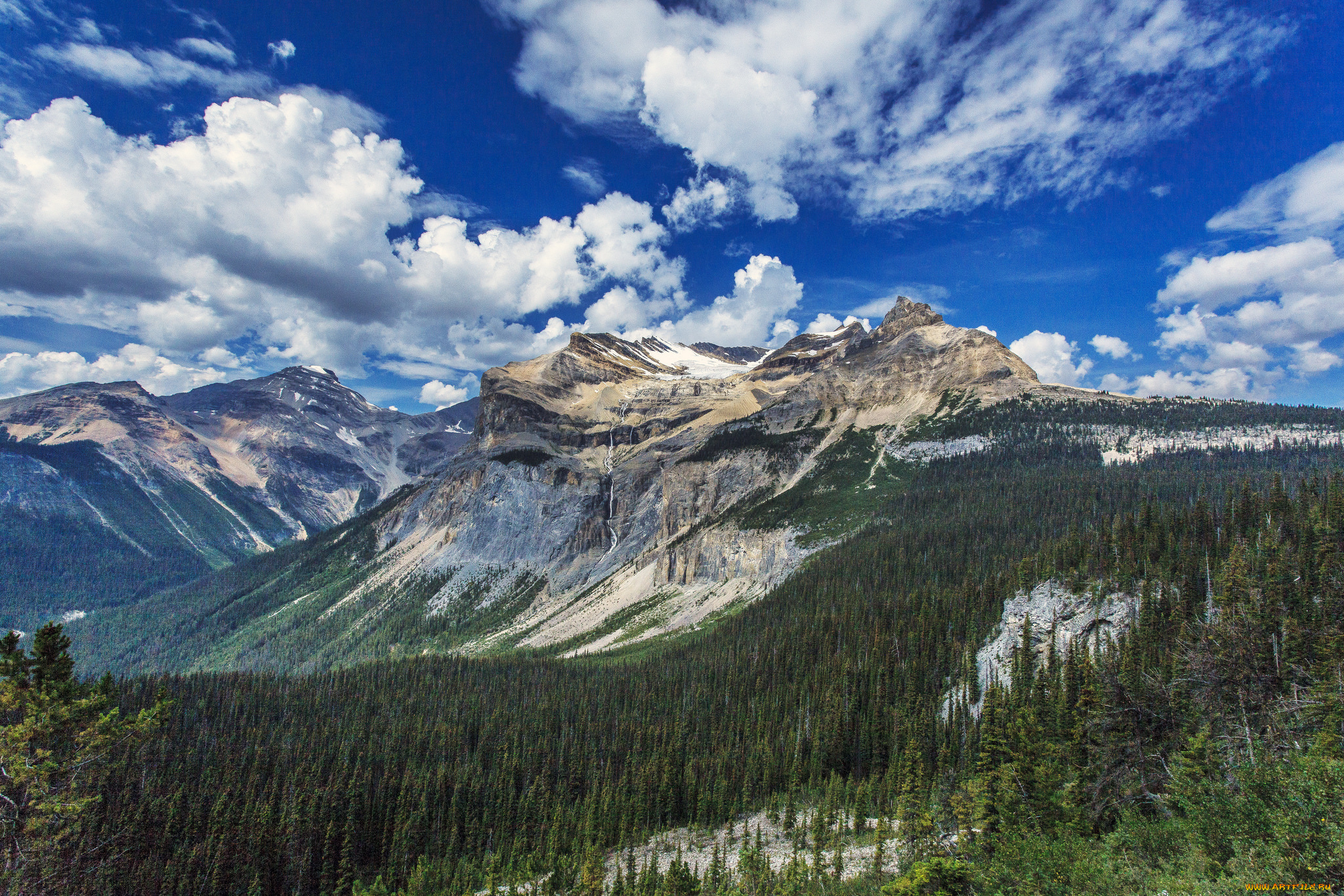 природа, горы, простор