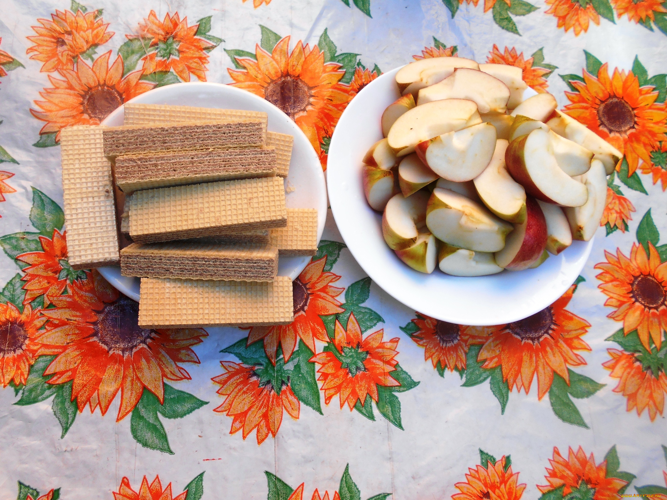 еда, Яблоки, бананы, яблоки