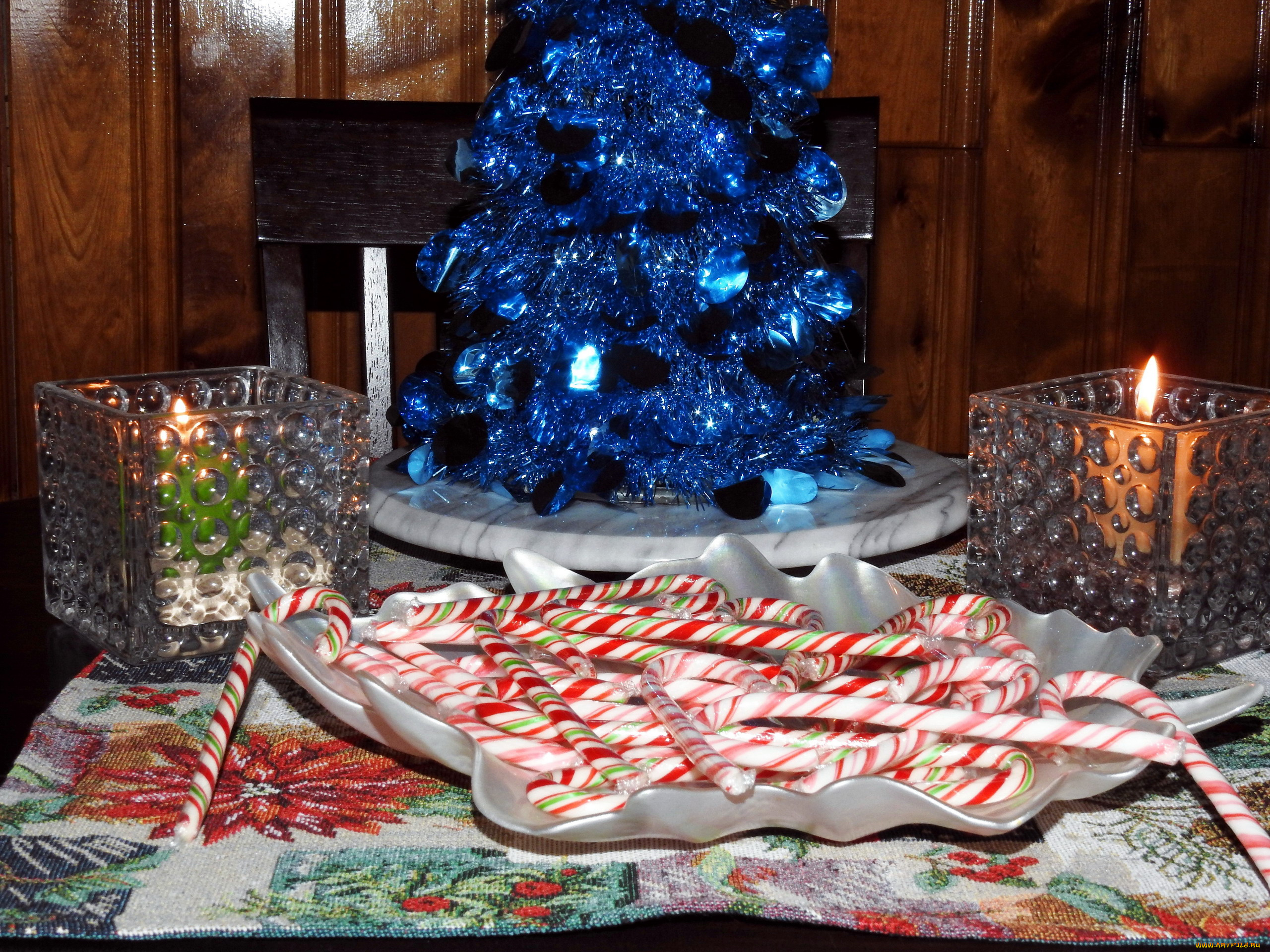 праздничные, угощения, свечи