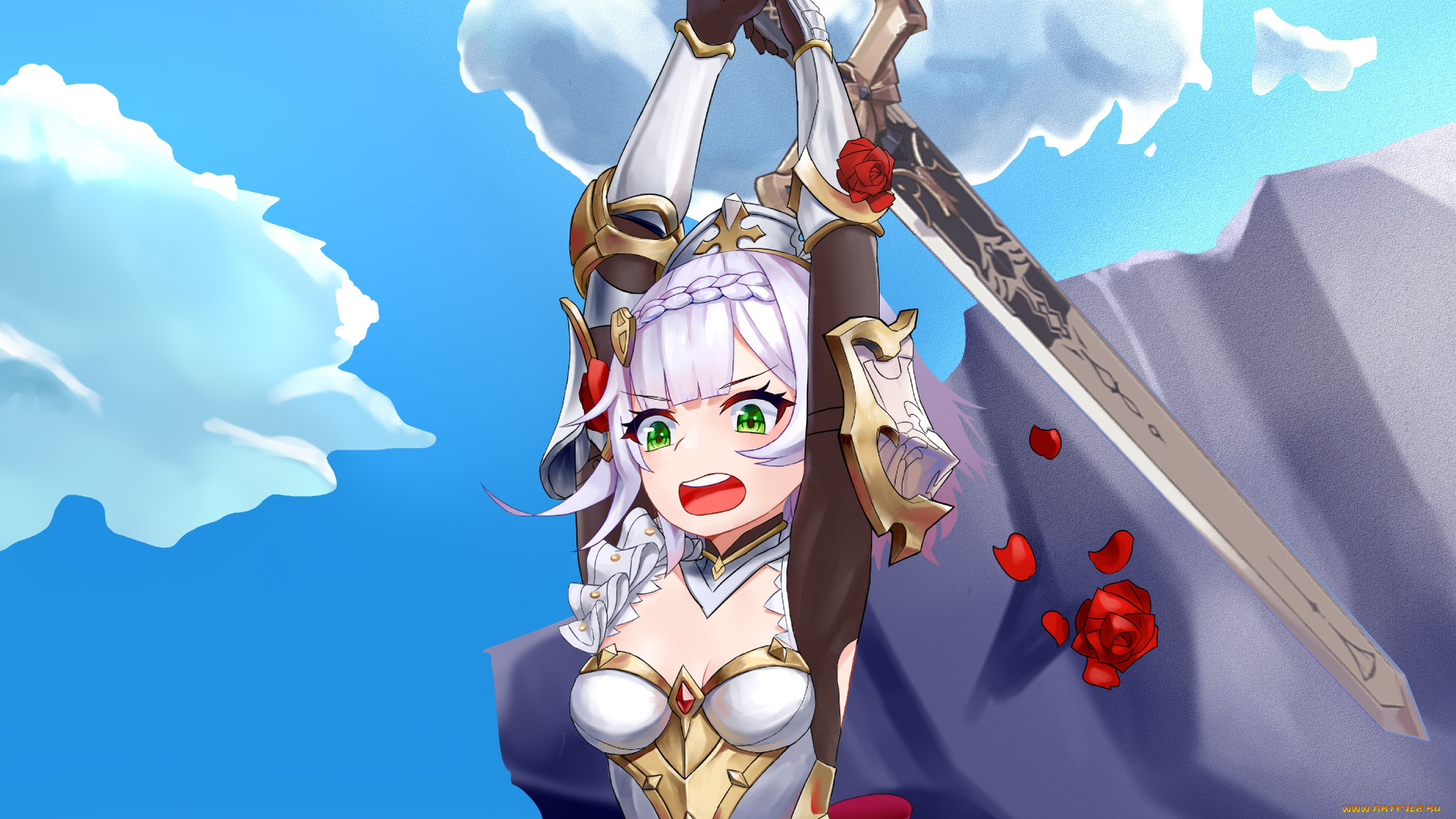 аниме, genshin, impact, genshin, impact