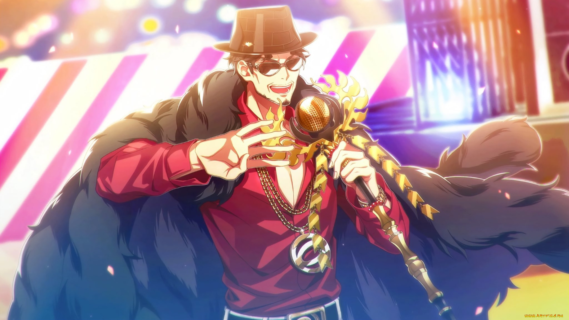 аниме, hypnosis, mic, hypnosis, mic