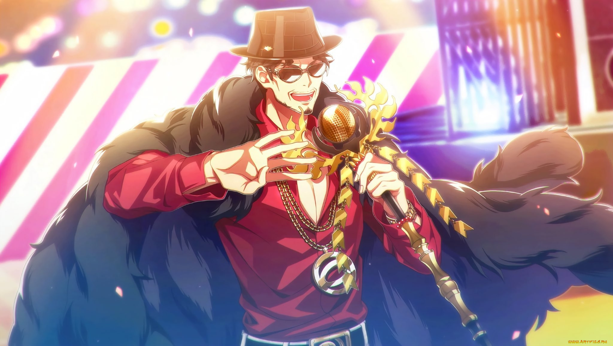 аниме, hypnosis, mic, hypnosis, mic