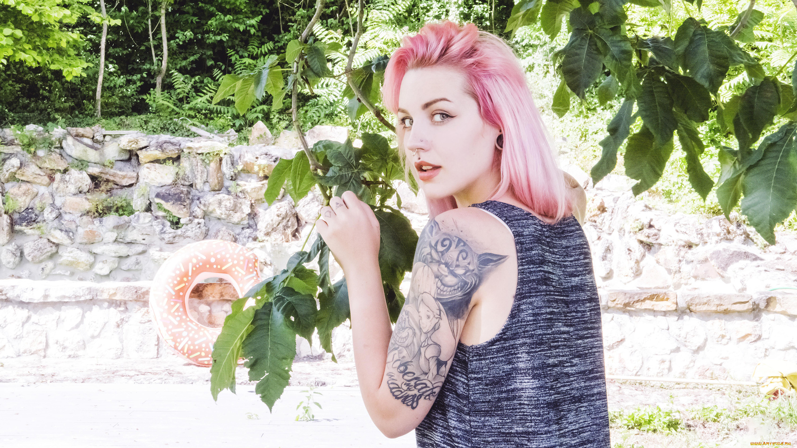 девушки, -, рыжеволосые, и, разноцветные, eveowl