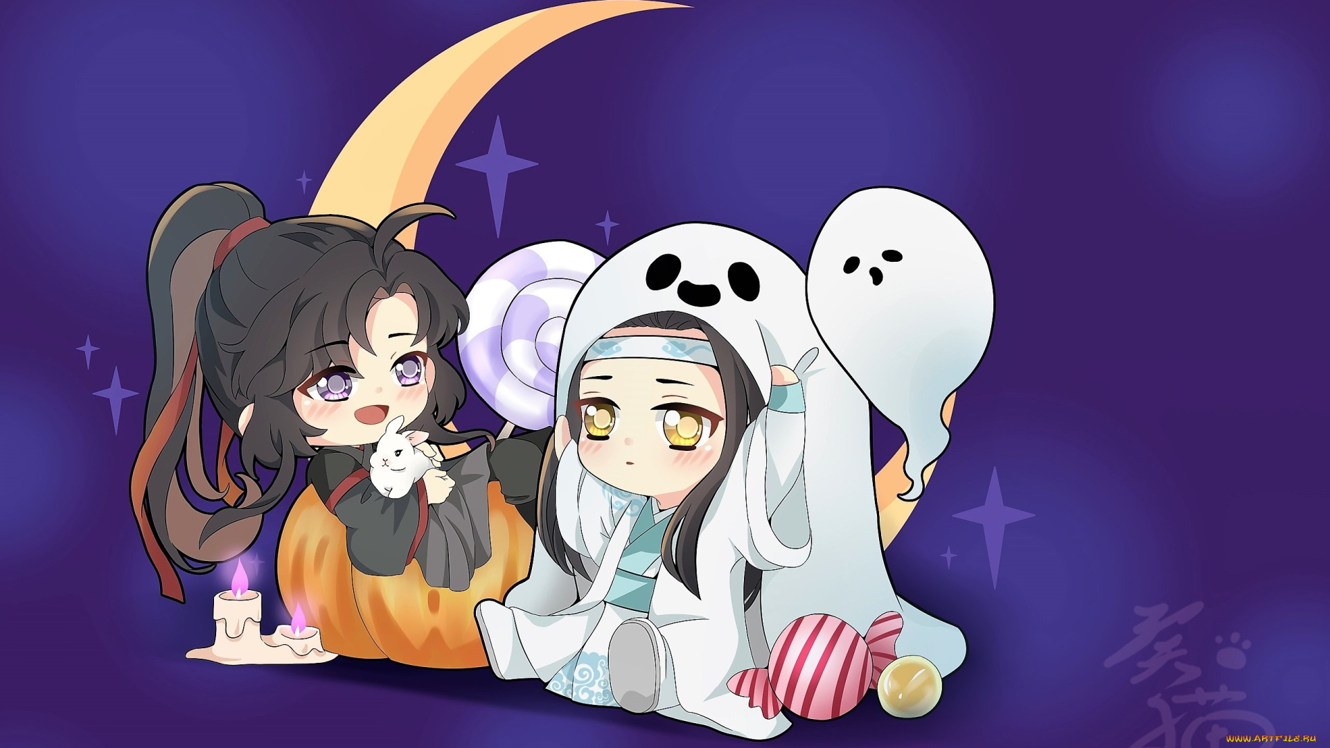 аниме, mo, dao, zu, shi, лань, ванцзи, вэй, усянь, костюмы