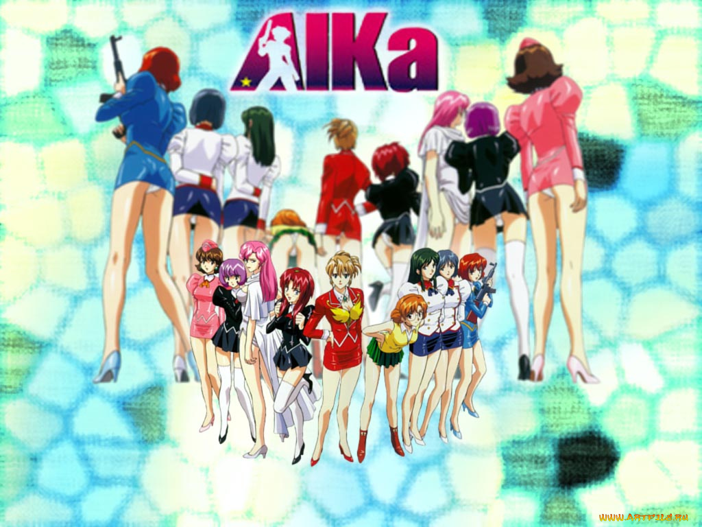 аниме, agent, aika