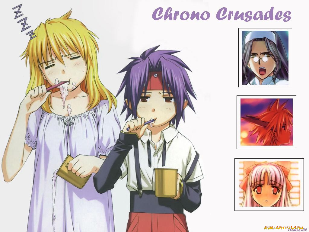 аниме, chrno, crusade