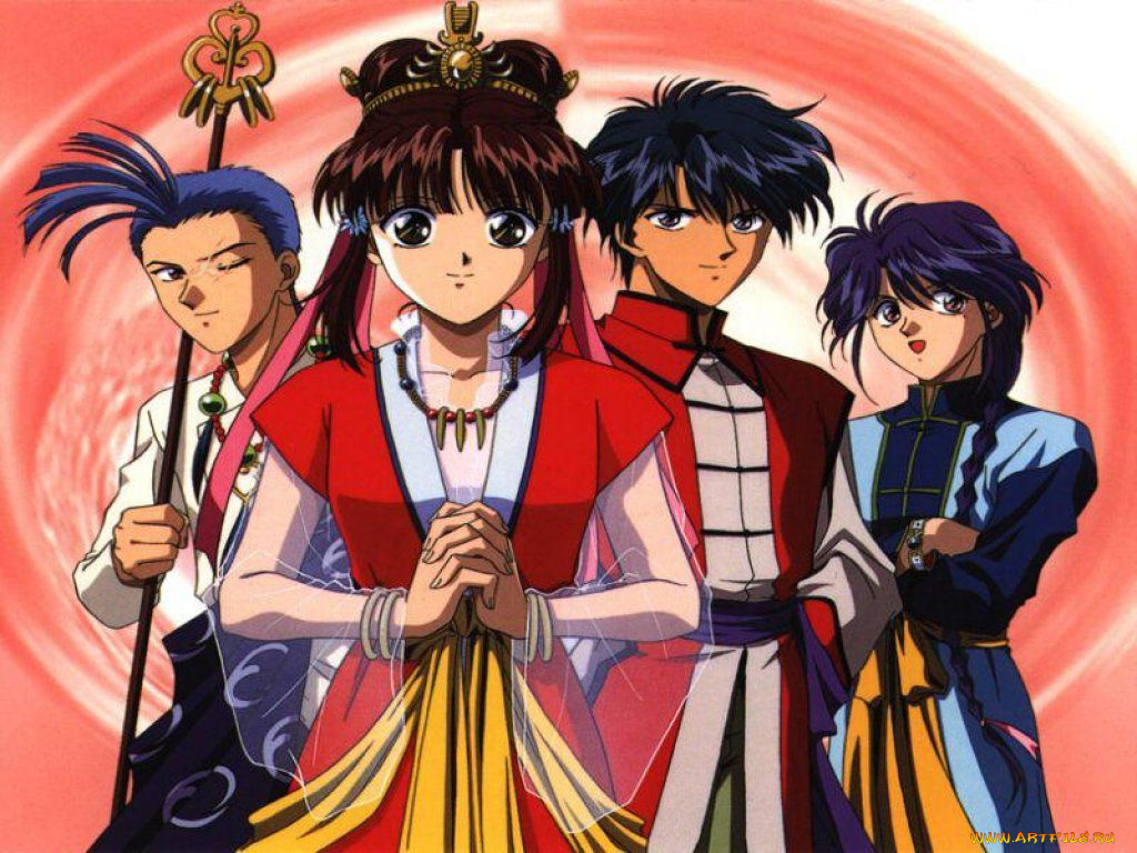 аниме, fushigi, yugi