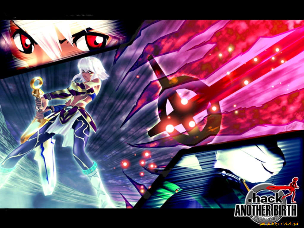 аниме, hack, sign