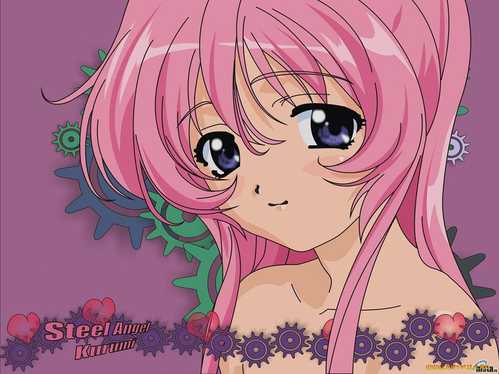 аниме, steel, angel, kurumi