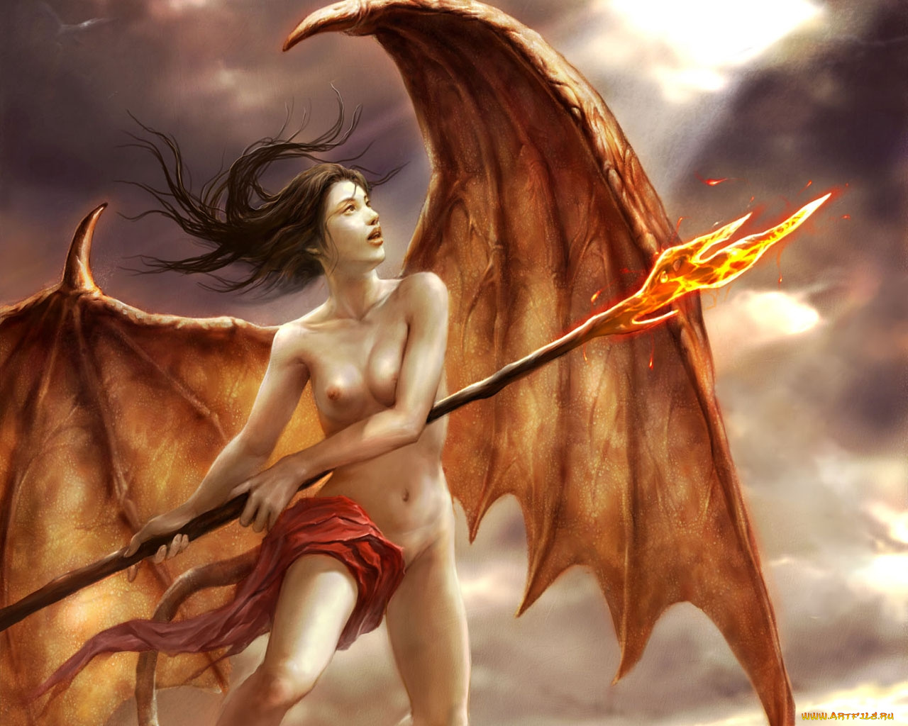 ангел, фэнтези, демоны