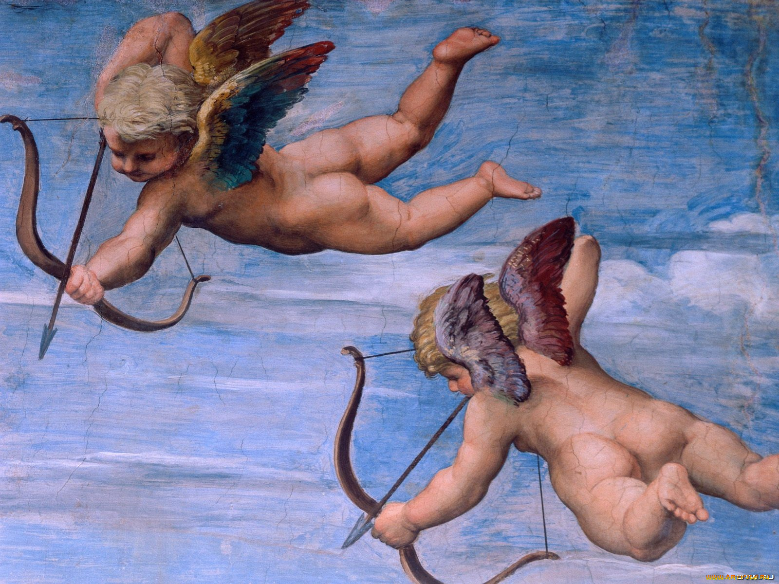 рисованные, raffaello, santi