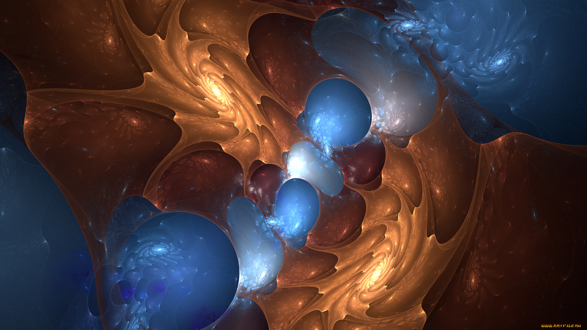 3д, графика, fractal, фракталы