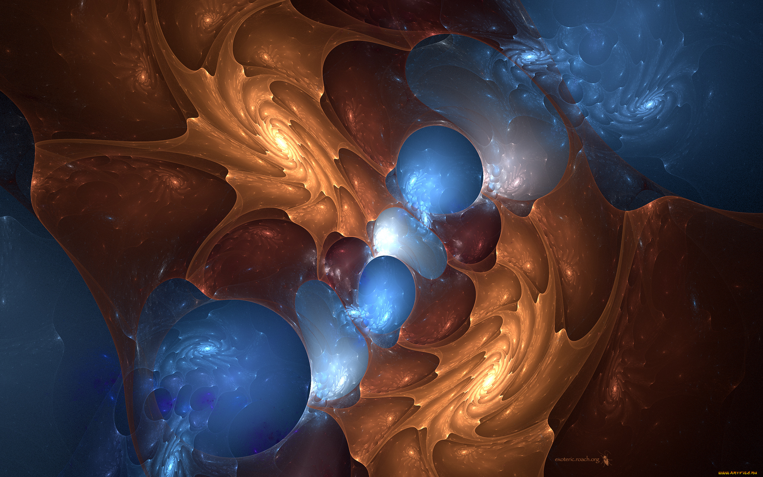 3д, графика, fractal, фракталы