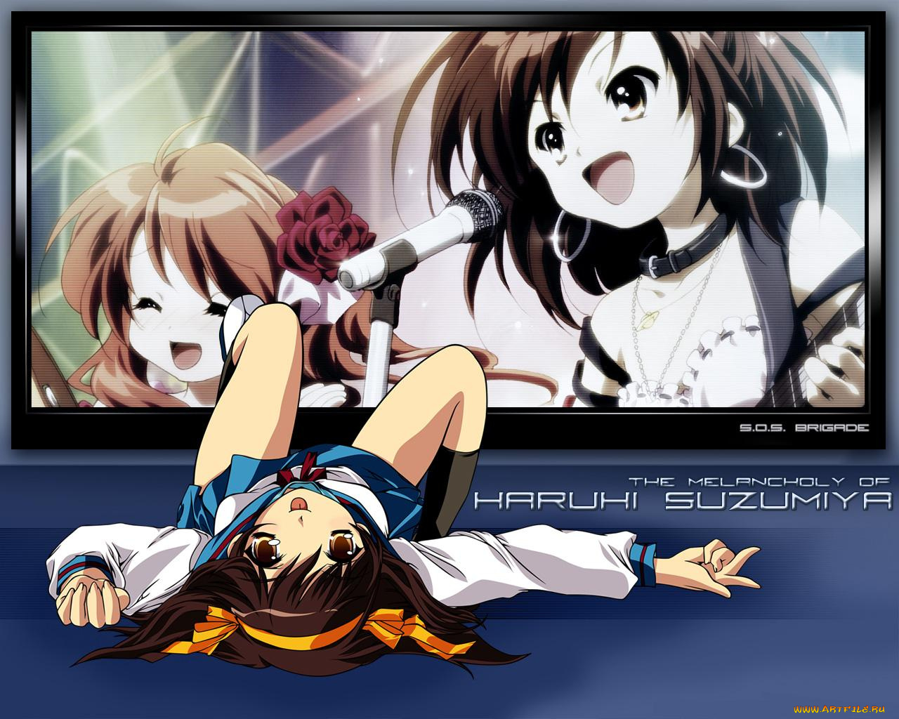 аниме, the, melancholy, of, haruhi, suzumiya