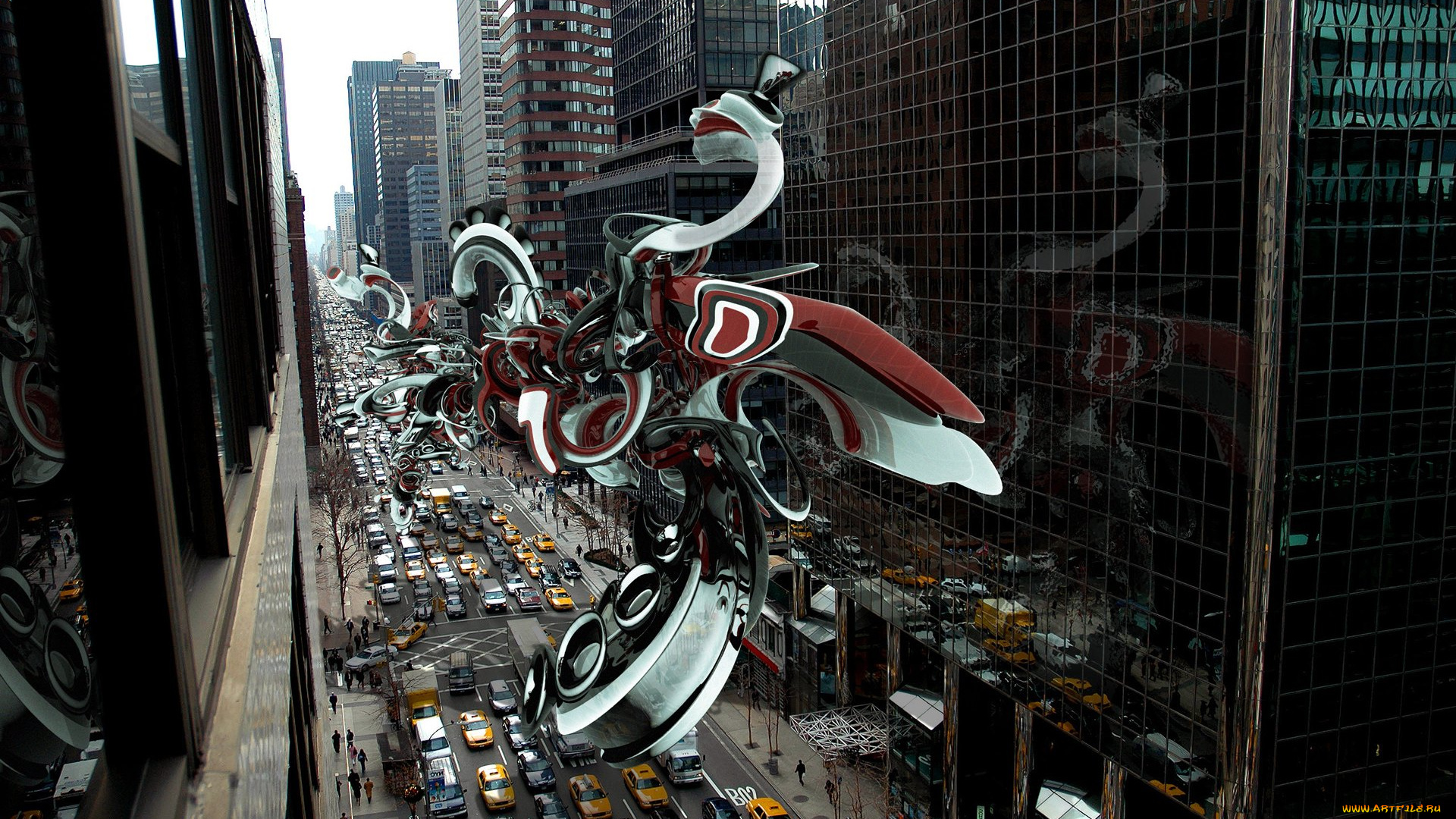 3д, графика, architecture, архитектура