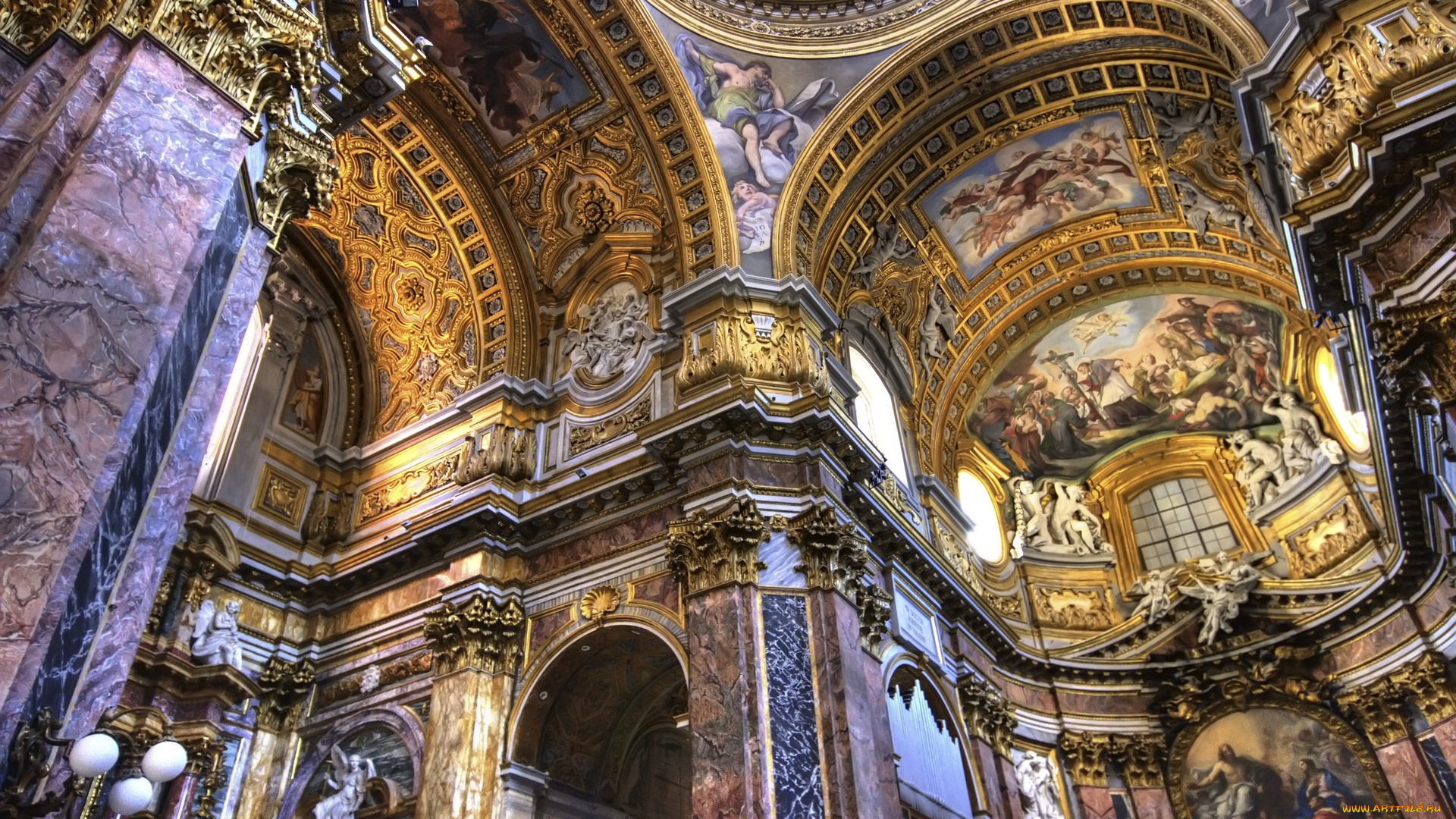 интерьер, убранство, роспись, храма