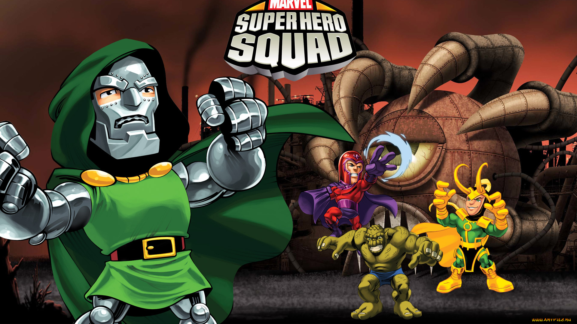 marvel, super, hero, squad, видео, игры