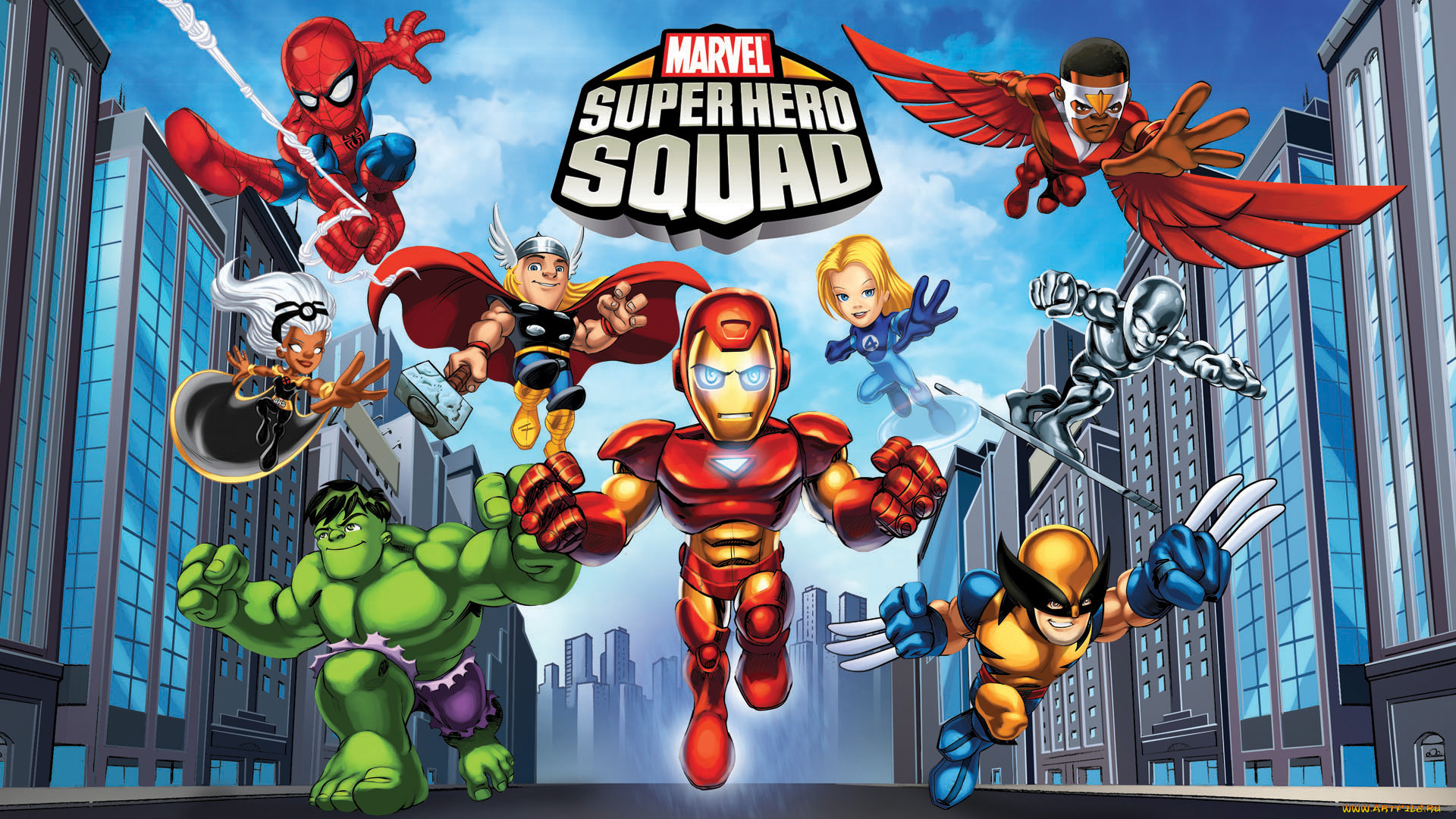 marvel, super, hero, squad, видео, игры