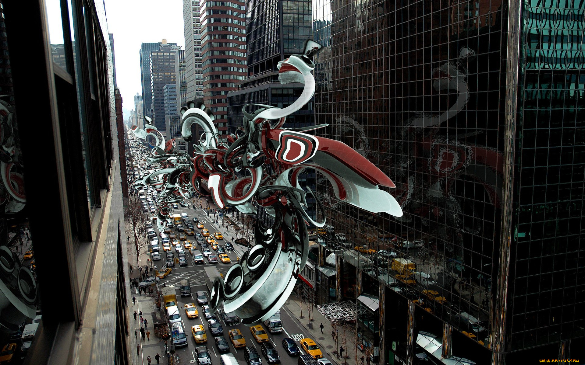 3д, графика, architecture, архитектура