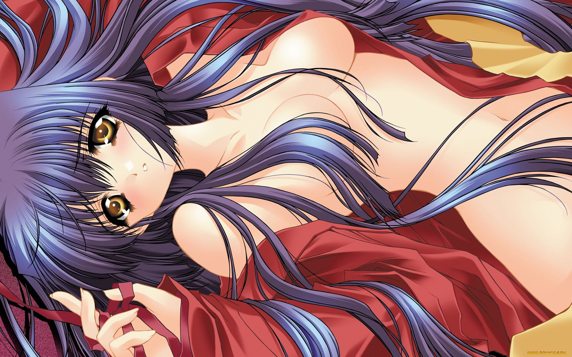 аниме, moonlight, lady