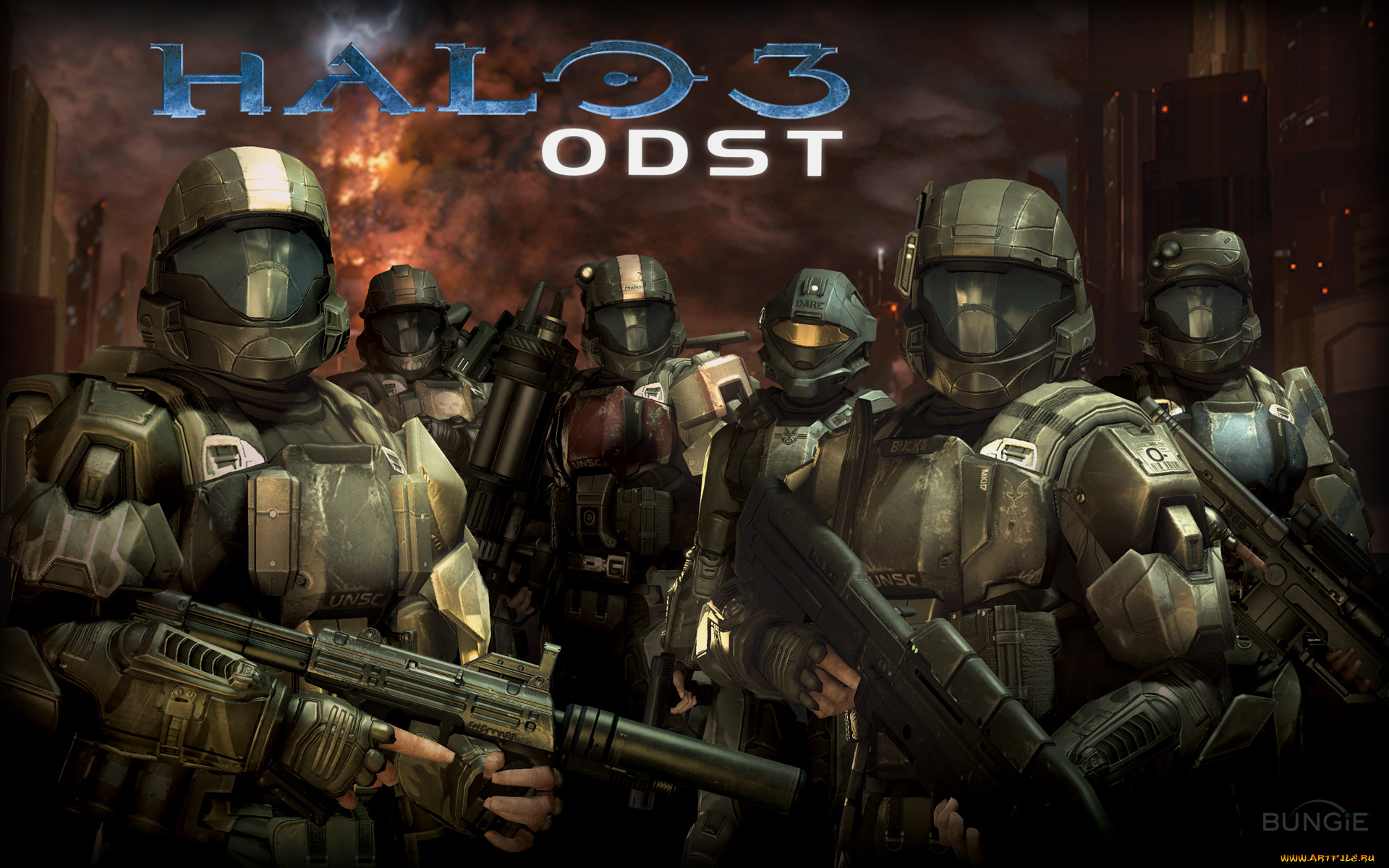 halo, odst, видео, игры
