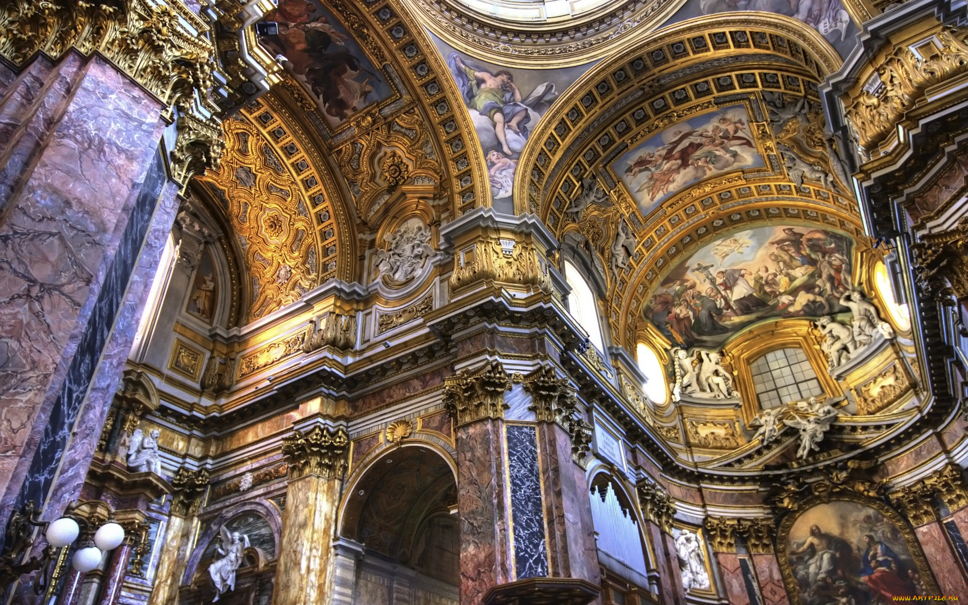 интерьер, убранство, роспись, храма