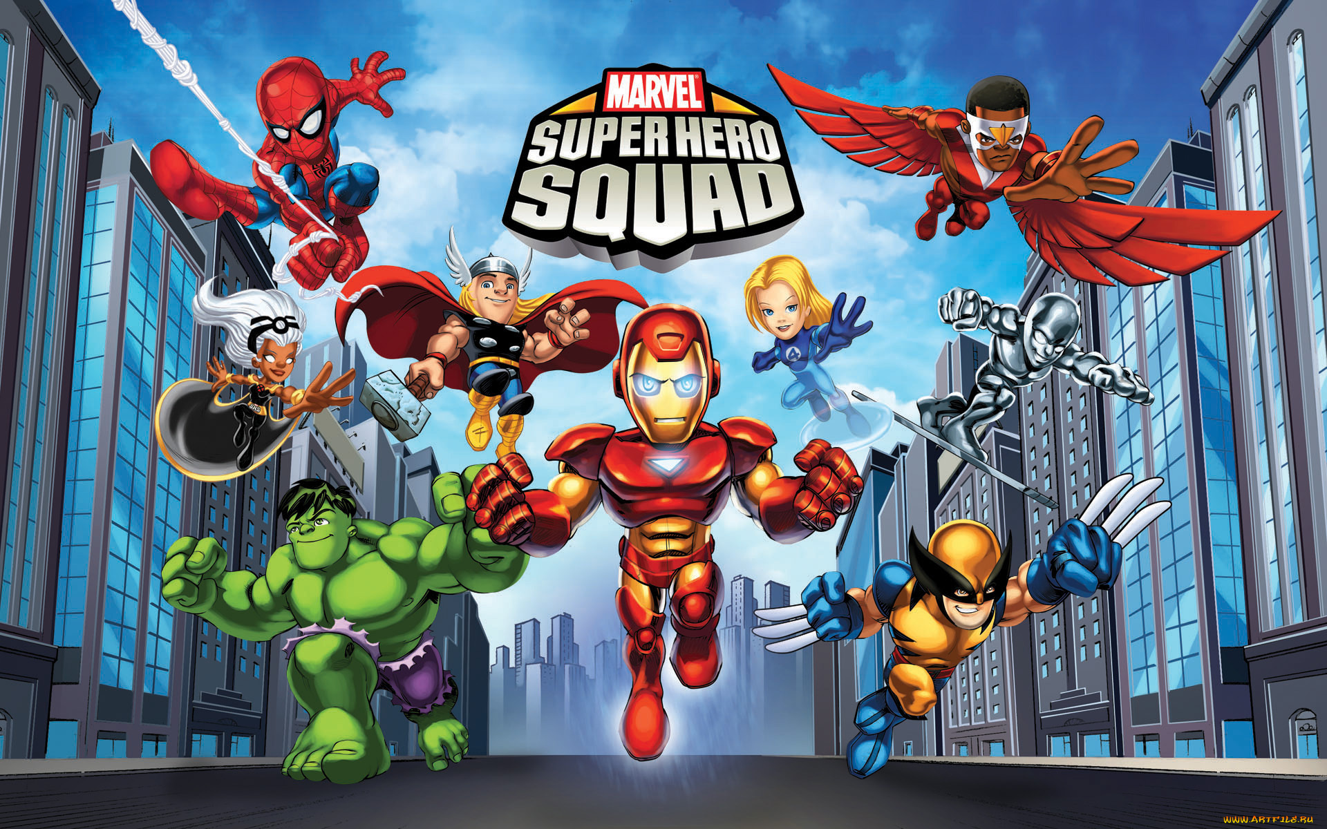 marvel, super, hero, squad, видео, игры