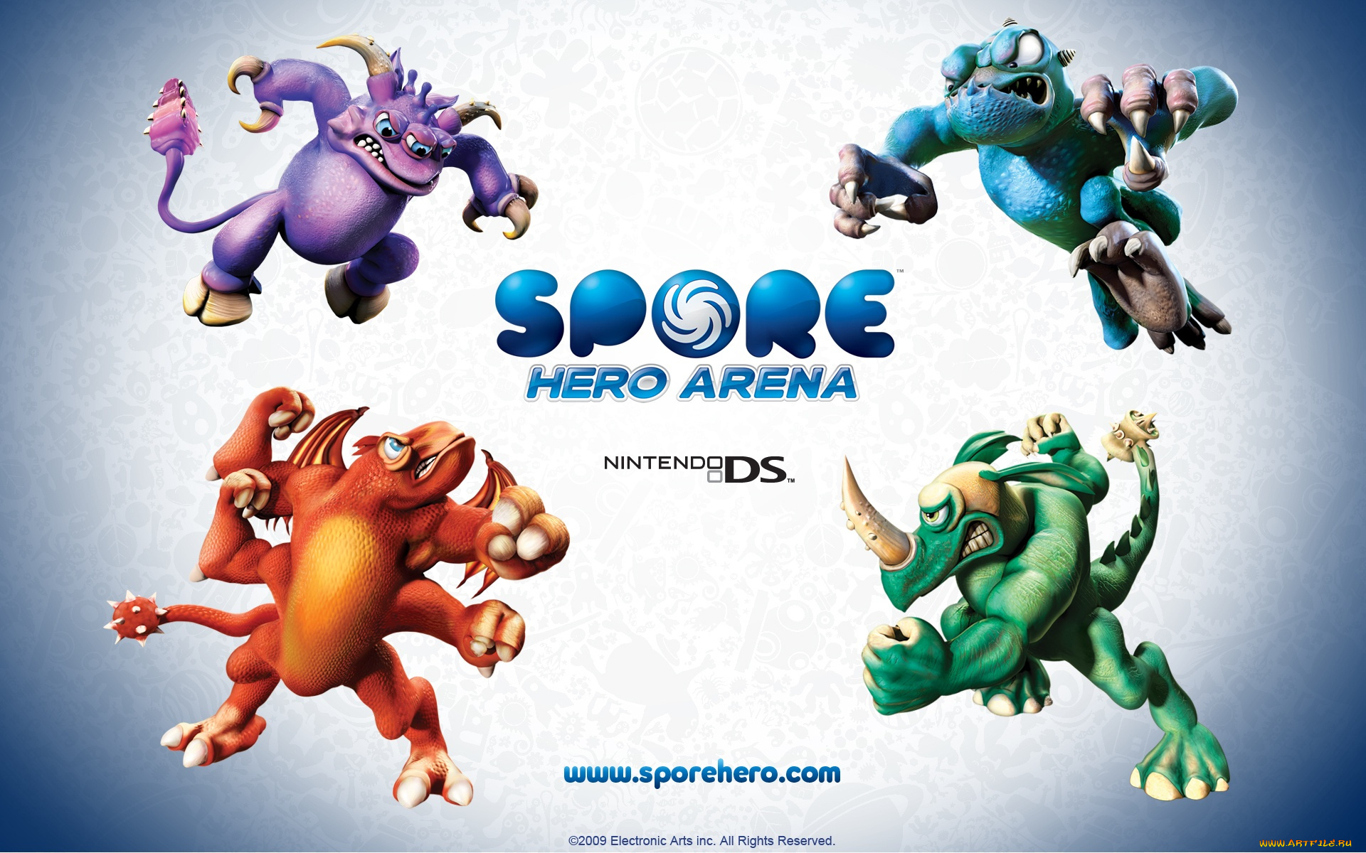 видео, игры, spore, hero, arena