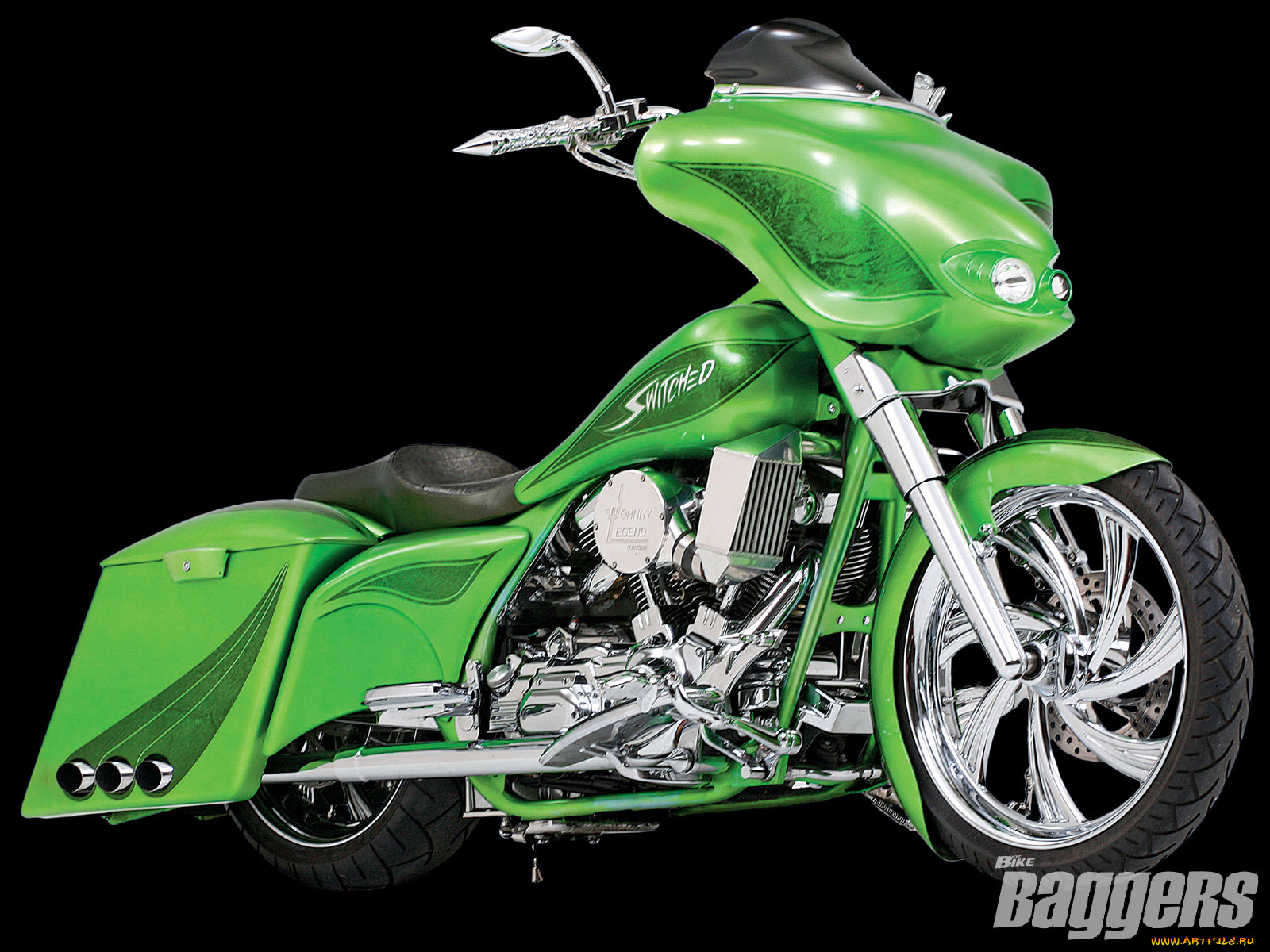 2005, harley, davidson, ultra, classic, electra, glide, мотоциклы, customs