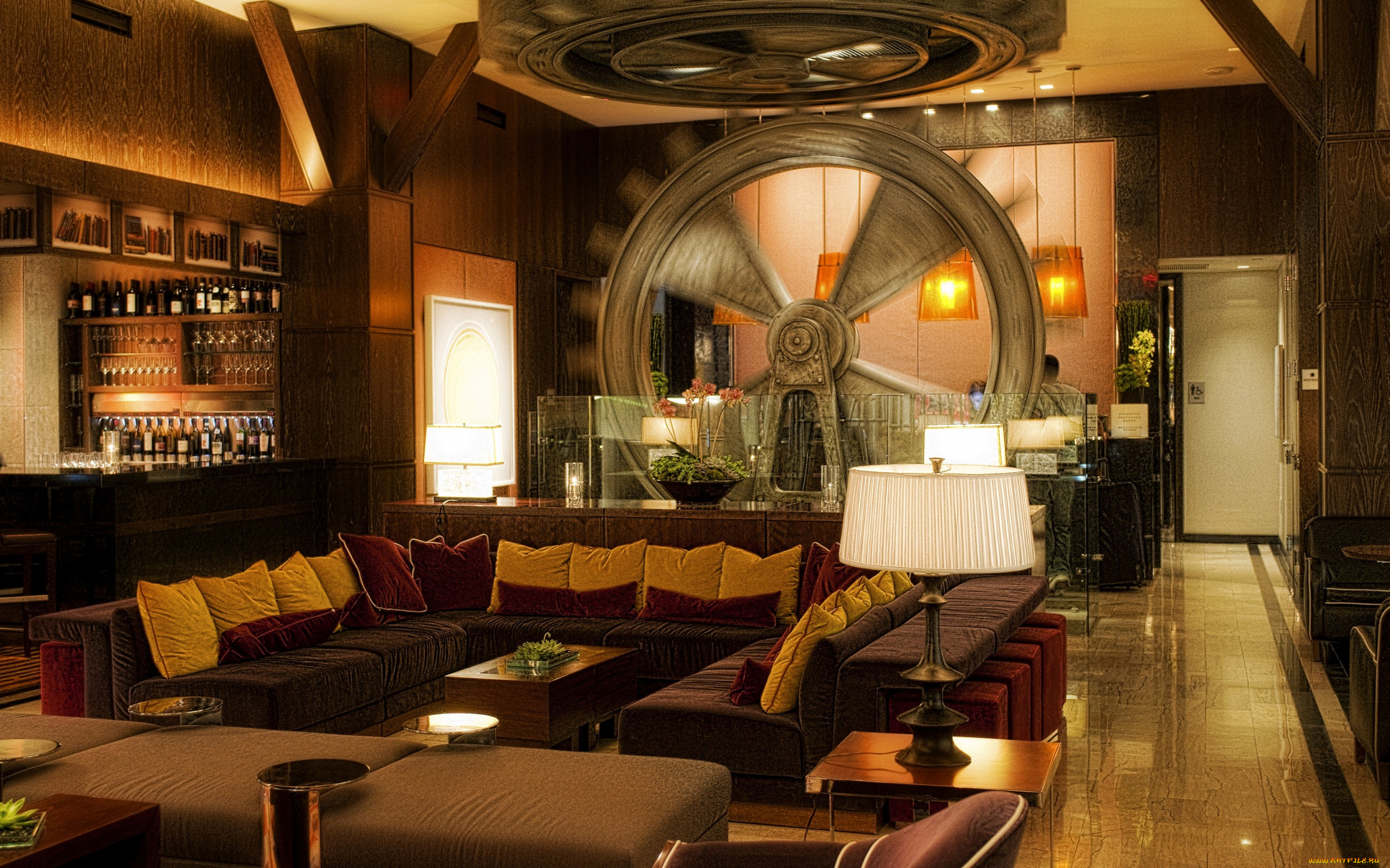 интерьер, кафе, рестораны, отели