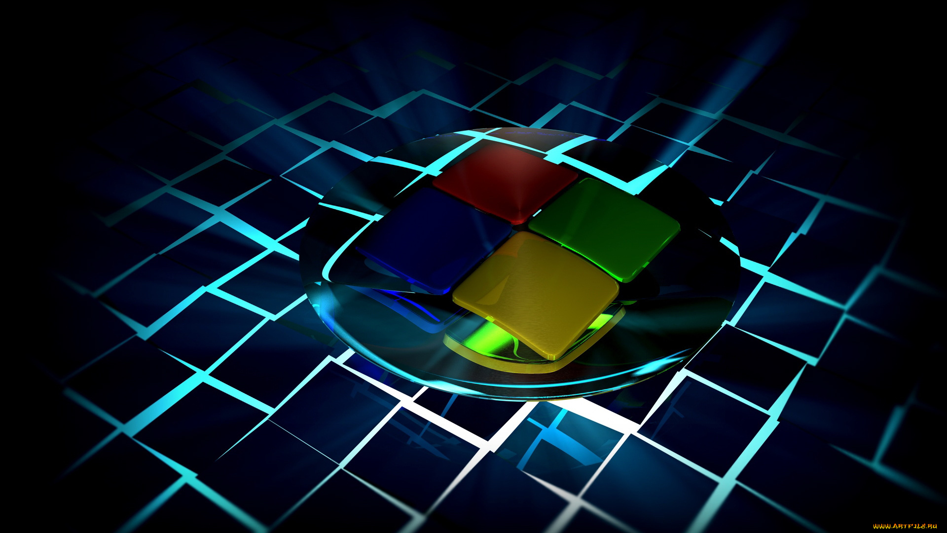 компьютеры, unknown, разное, синий, windows