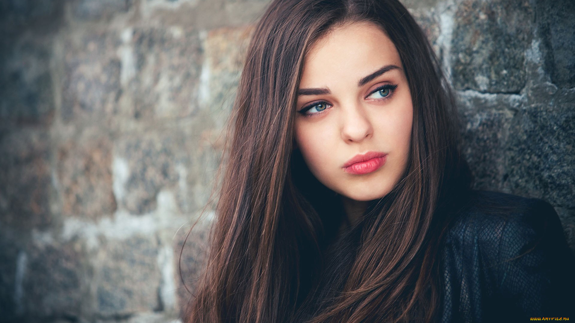 -Unsort, Брюнетки, Шатенки, девушки, unsort, брюнетки, шатенки, губы, волос, взгляд, глаза, лицо