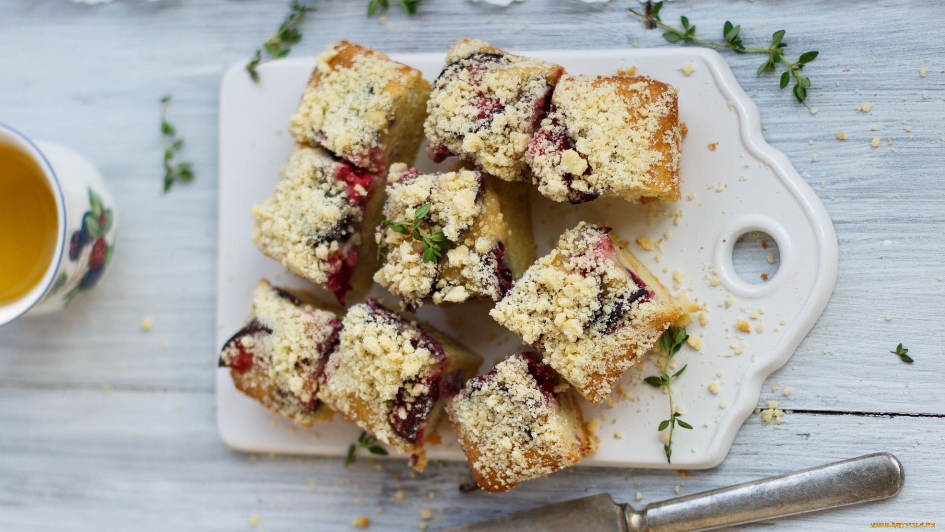 еда, пироги, пирог, нож