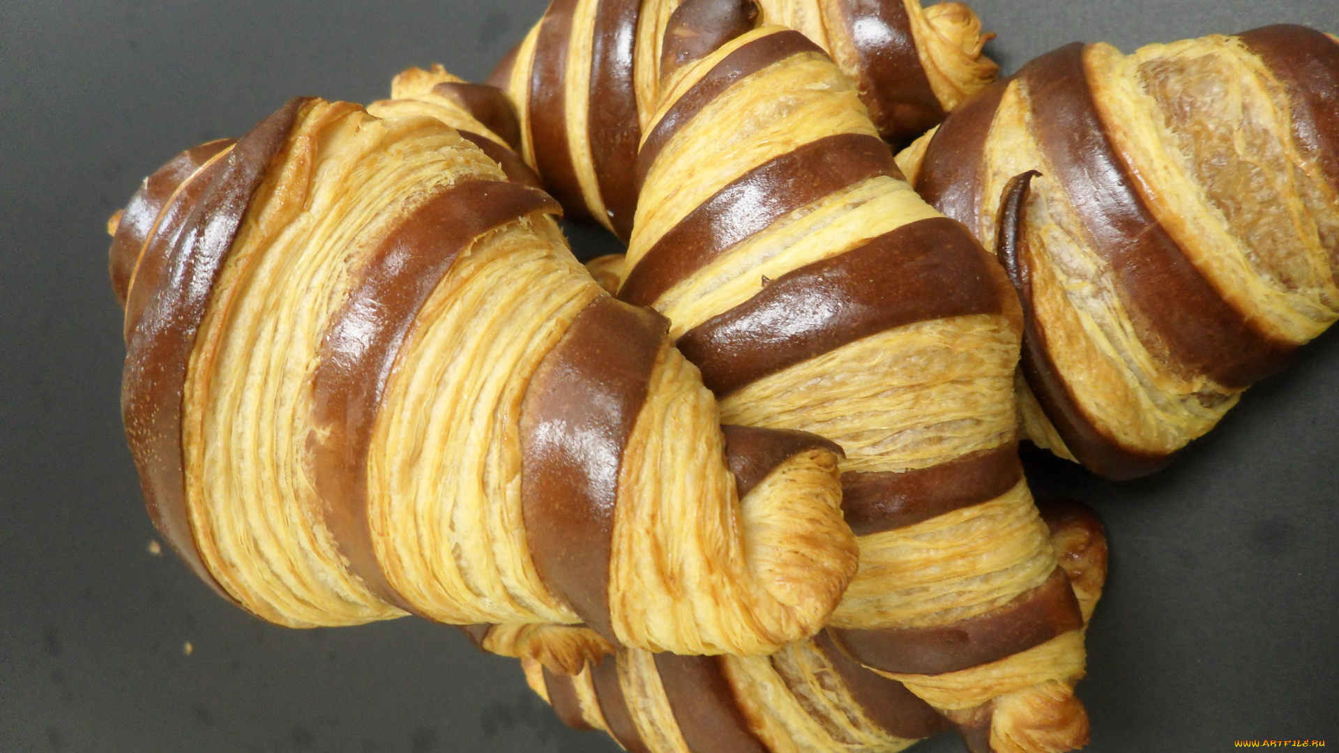 еда, пирожные, кексы, печенье, круассаны