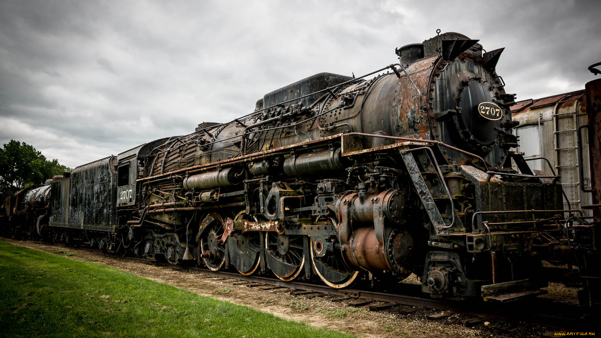 техника, паровозы, паровоз, рельсы, дорога, железная