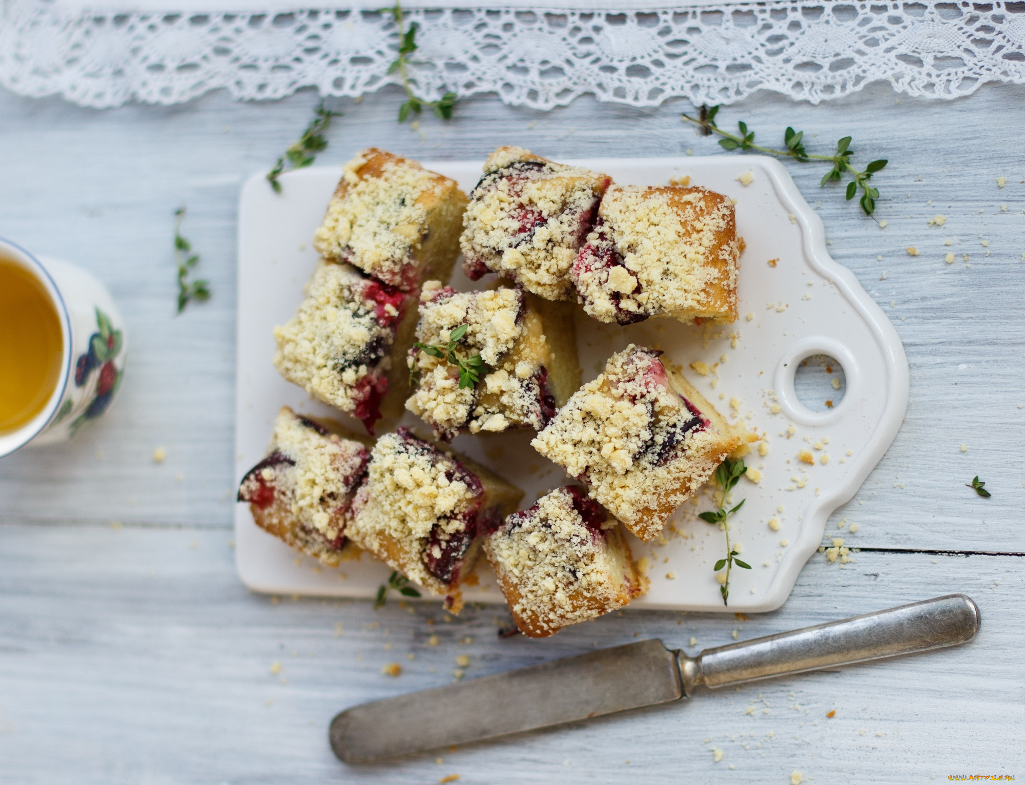 еда, пироги, пирог, нож