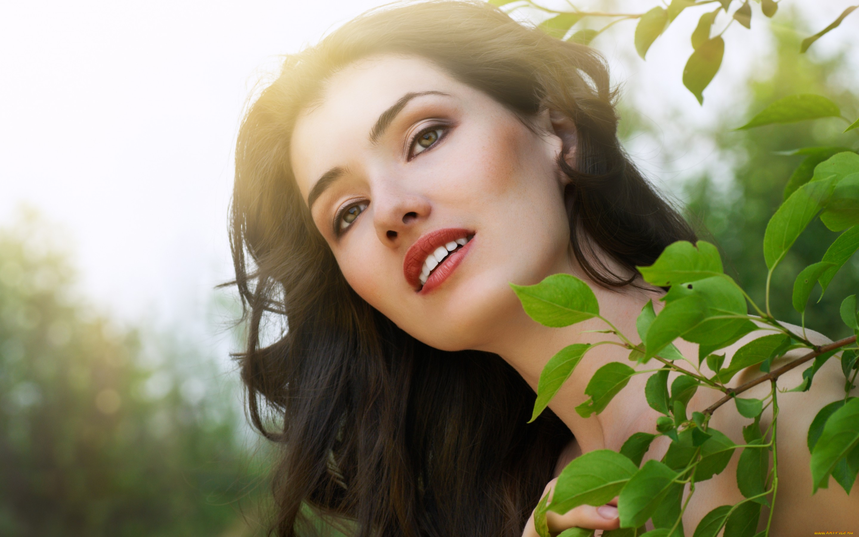 -Unsort, Лица, Портреты, девушки, unsort, лица, портреты, листва