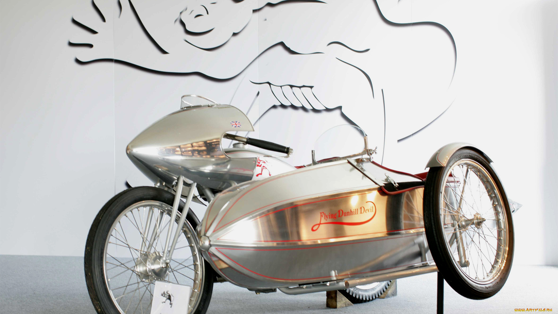 мотоциклы, мотоциклы, с, коляской, dunhill