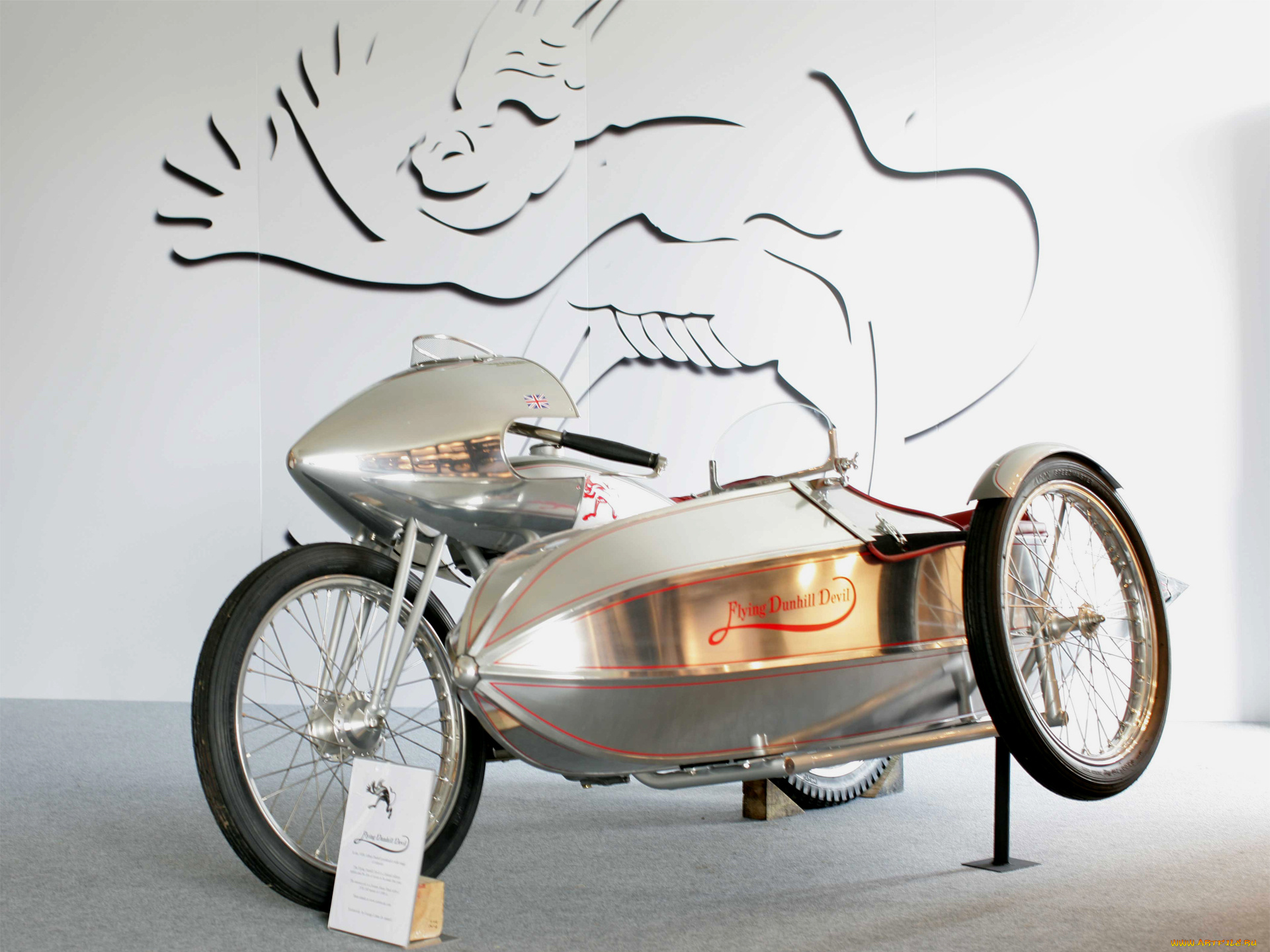 мотоциклы, мотоциклы, с, коляской, dunhill