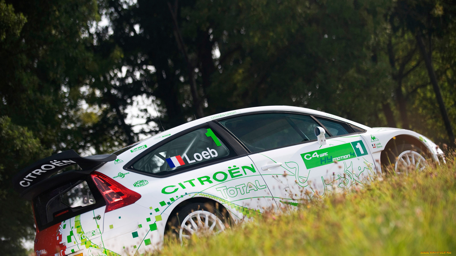 citroen, c4, wrc, hymotion4, concept, 2008, автомобили, citroen, ds, hymotion4, concept, wrc, c4, 2008