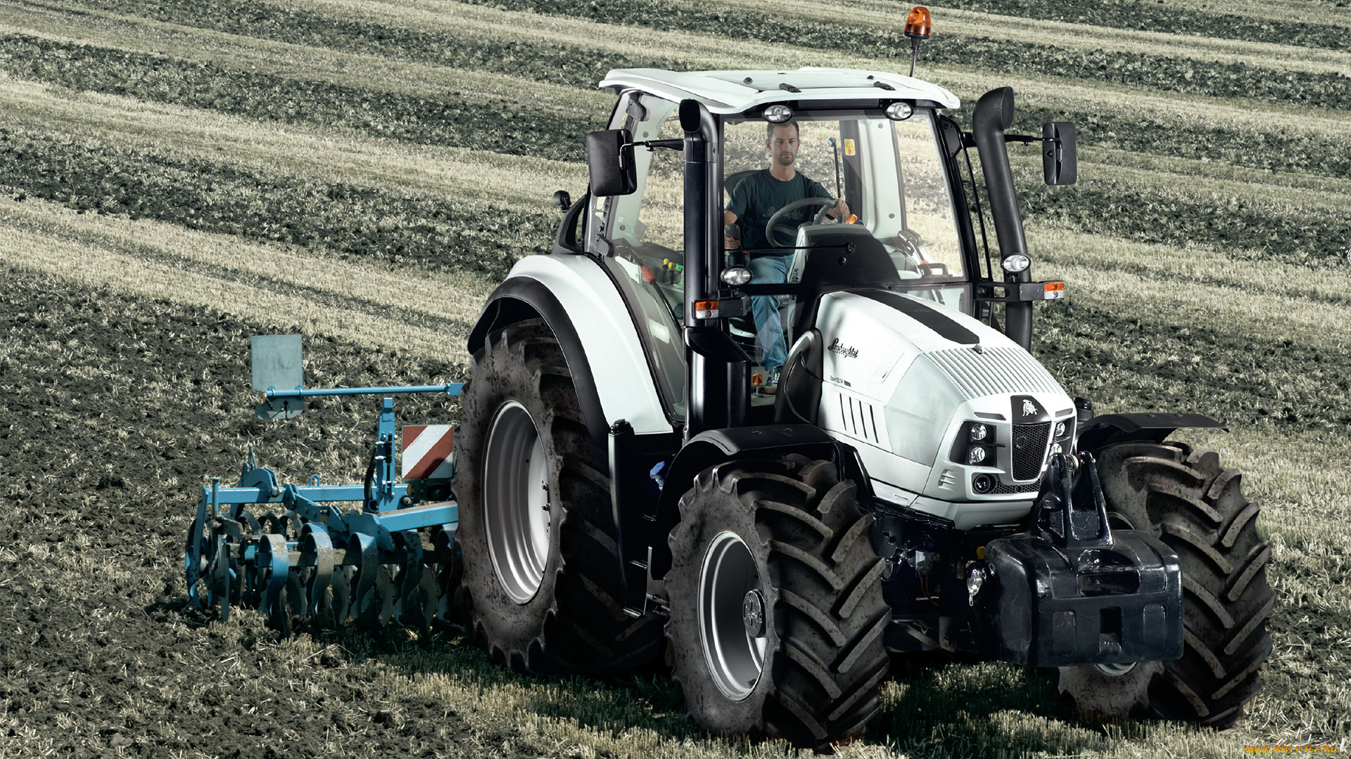 техника, тракторы, lamborghini