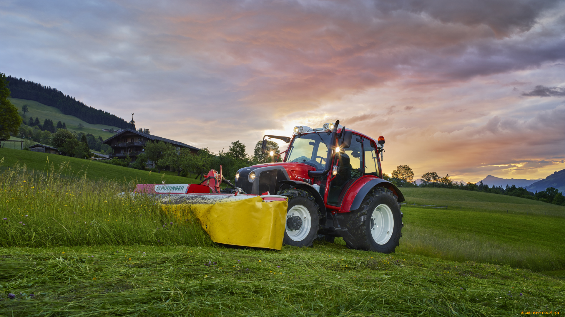 техника, тракторы, lindner