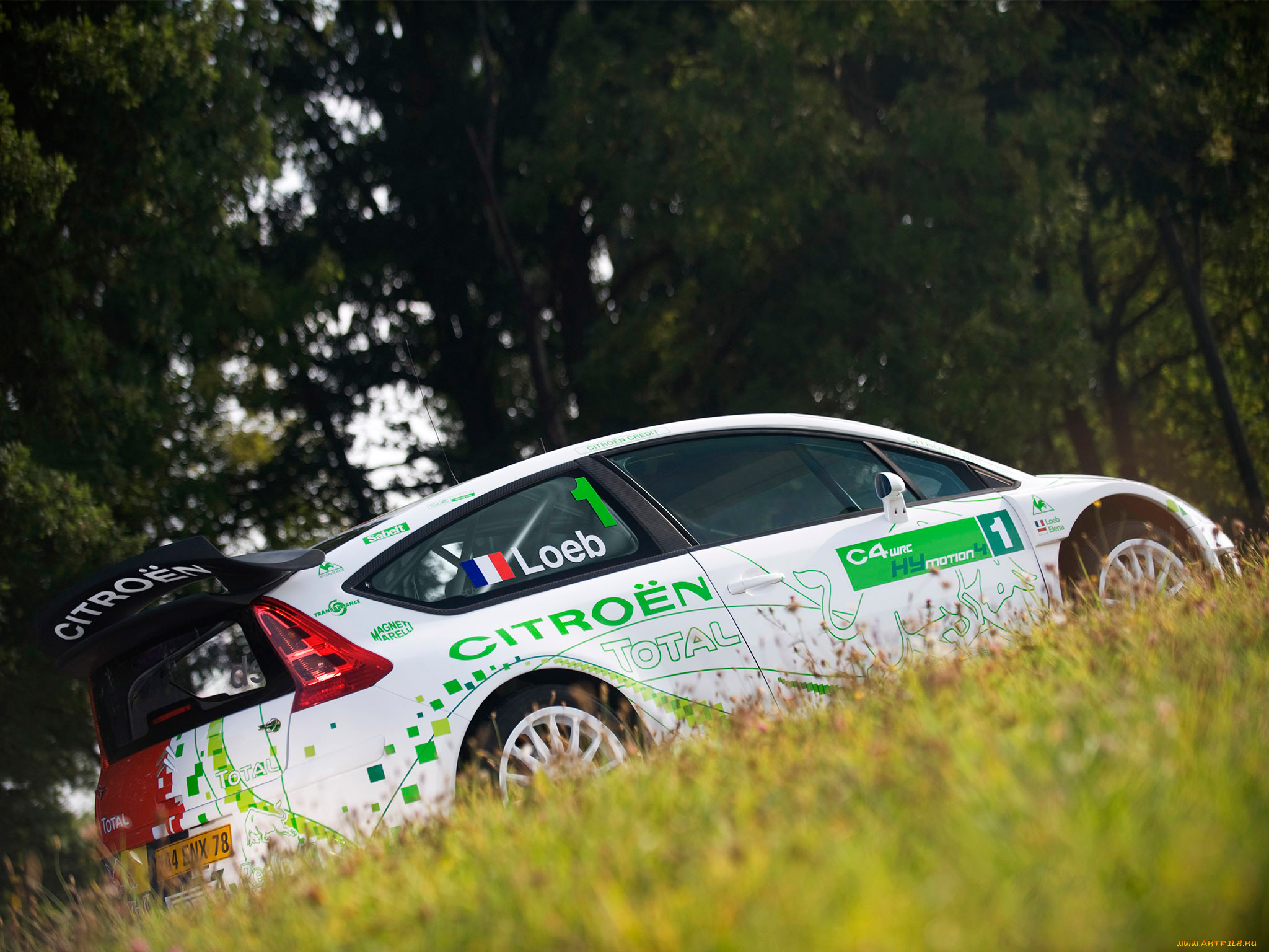 citroen, c4, wrc, hymotion4, concept, 2008, автомобили, citroen, ds, hymotion4, concept, wrc, c4, 2008