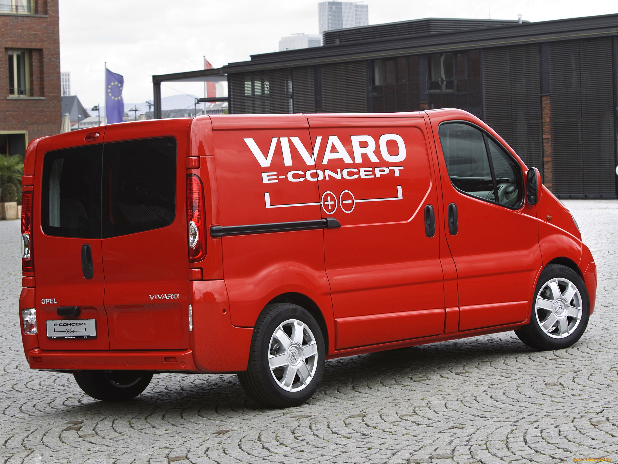 opel, vivaro, e, concept, 2010, автомобили, opel, vivaro, e, concept, 2010