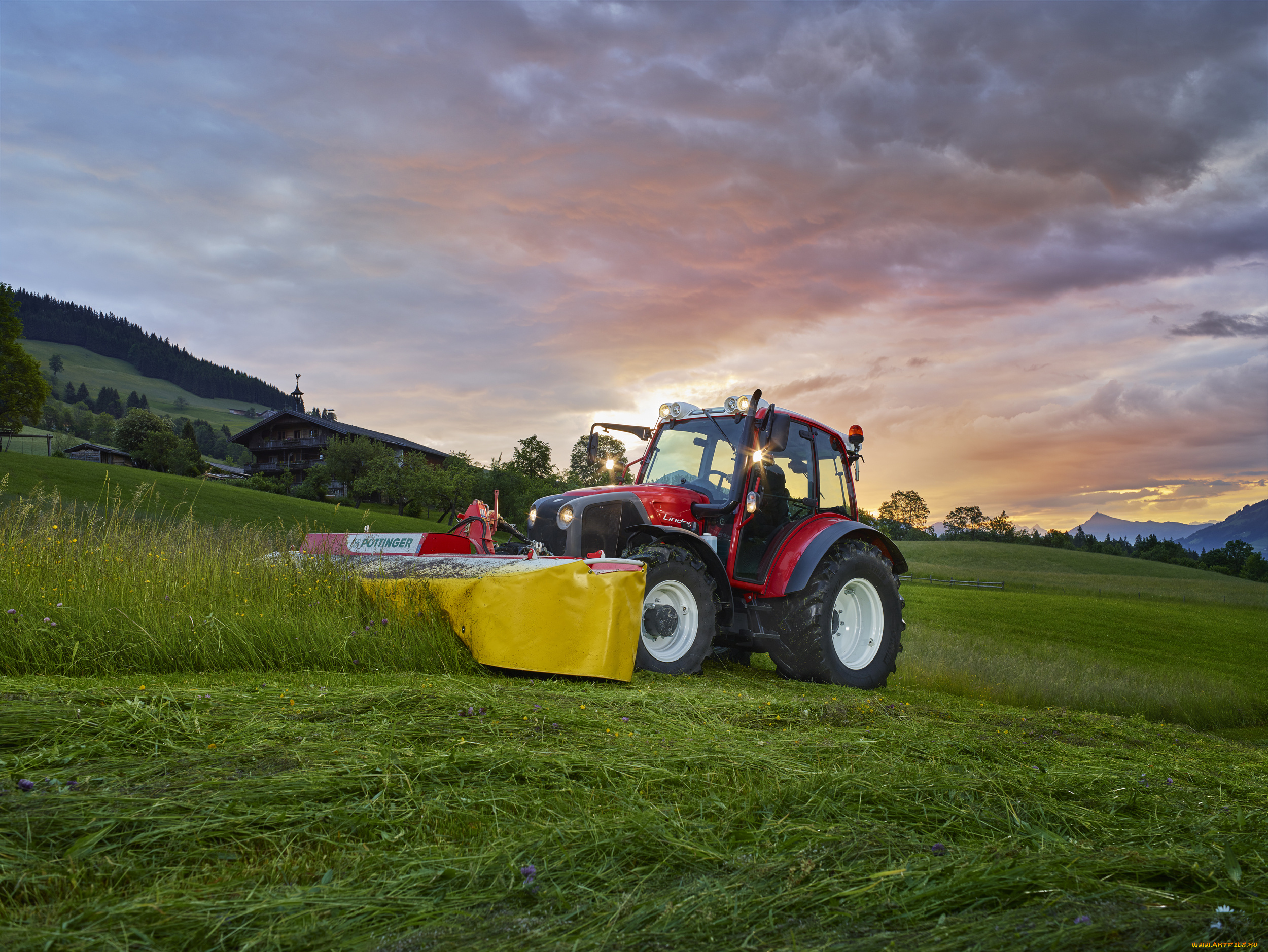 техника, тракторы, lindner
