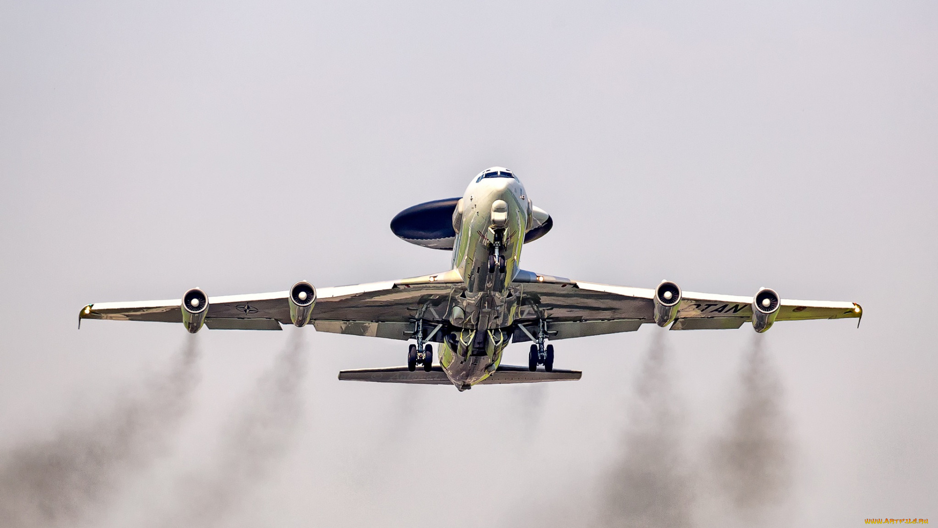 boeing, e-3a, sentry, авиация, боевые, самолёты, войсковой, транспорт