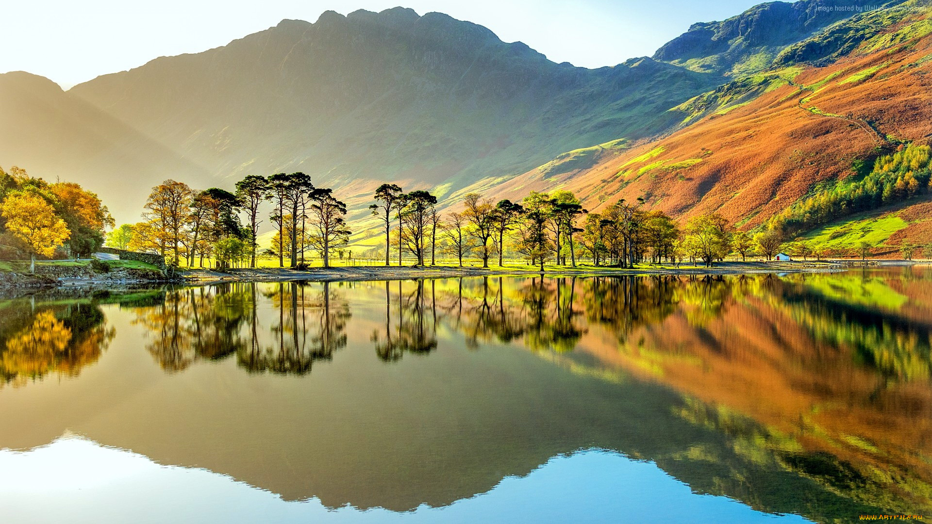 lake, buttermere, england, природа, реки, озера, lake, buttermere