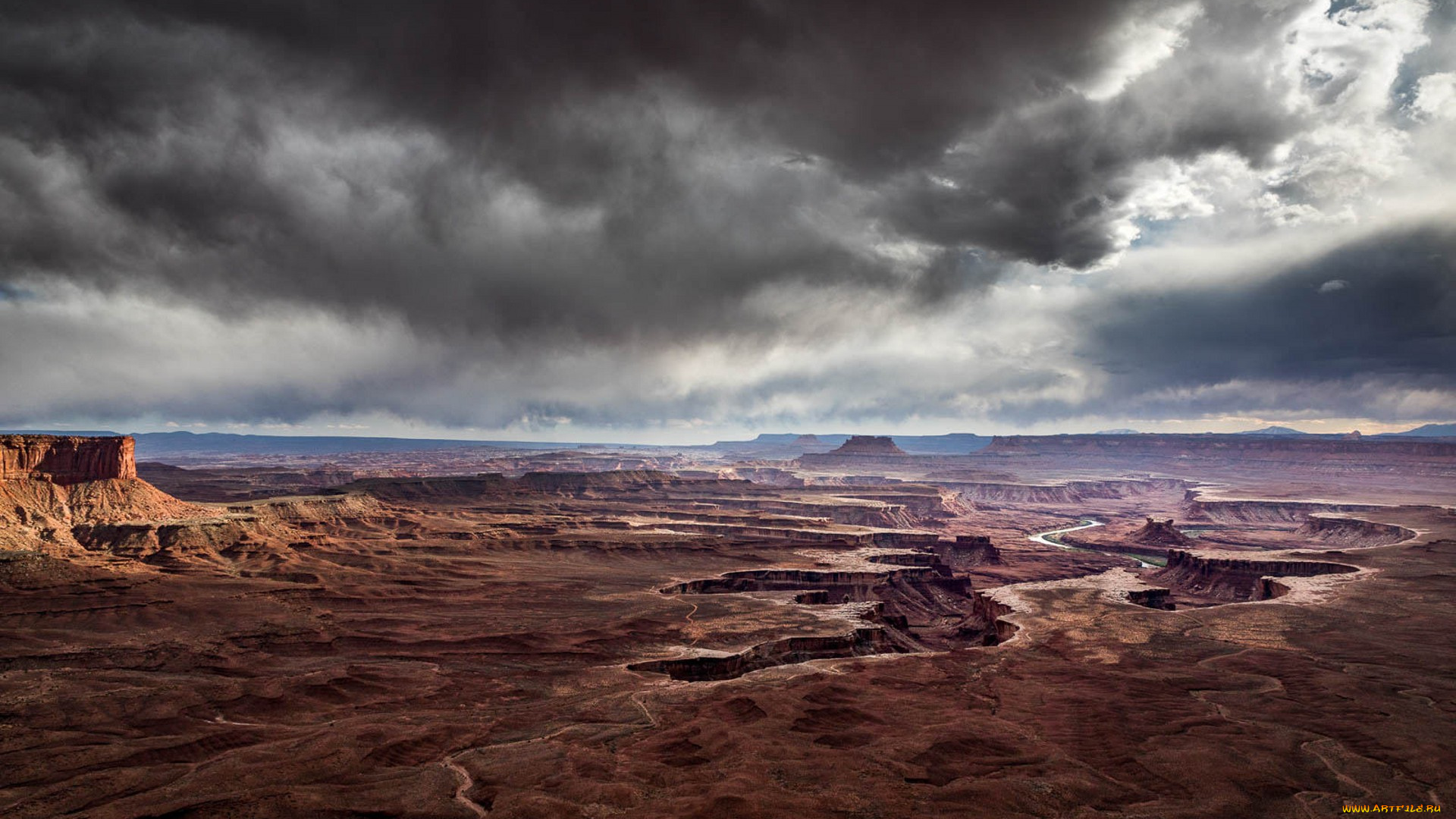 природа, горы, простор